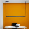 Lámpara colgante LED LOOM DESIGN Belto, azul