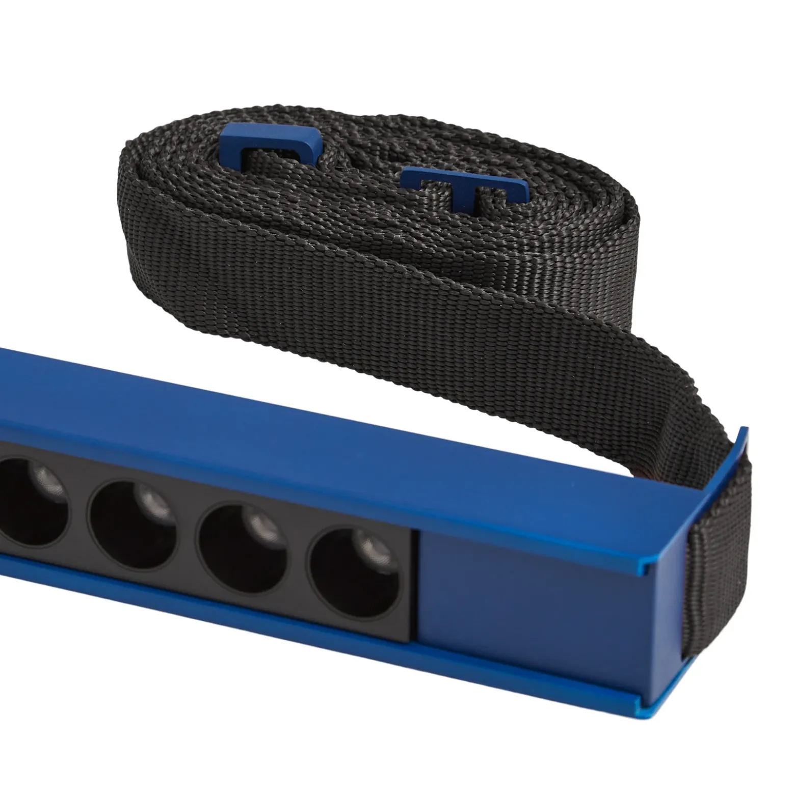 Lámpara colgante LED LOOM DESIGN Belto, azul