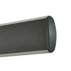 Lámpara colgante LED Lucande Arvon, negra, 117 cm, atenuable, CCT