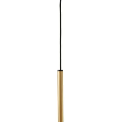 Lámpara colgante LED Lucande Martis, ámbar, 3 luces, atenuable