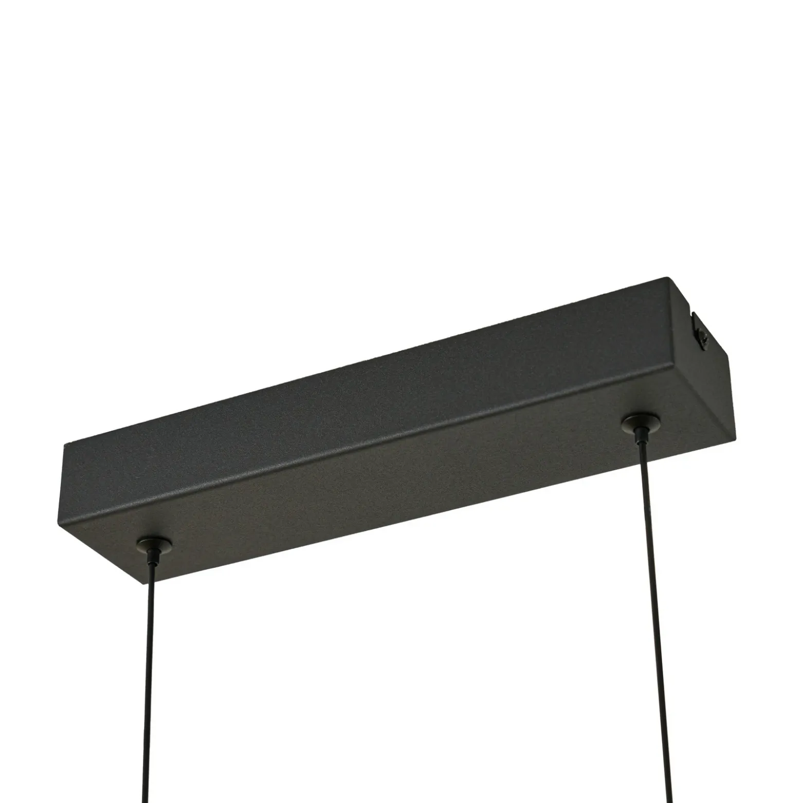 Lámpara colgante LED Lucande Martis, negra, 4 luces, atenuable