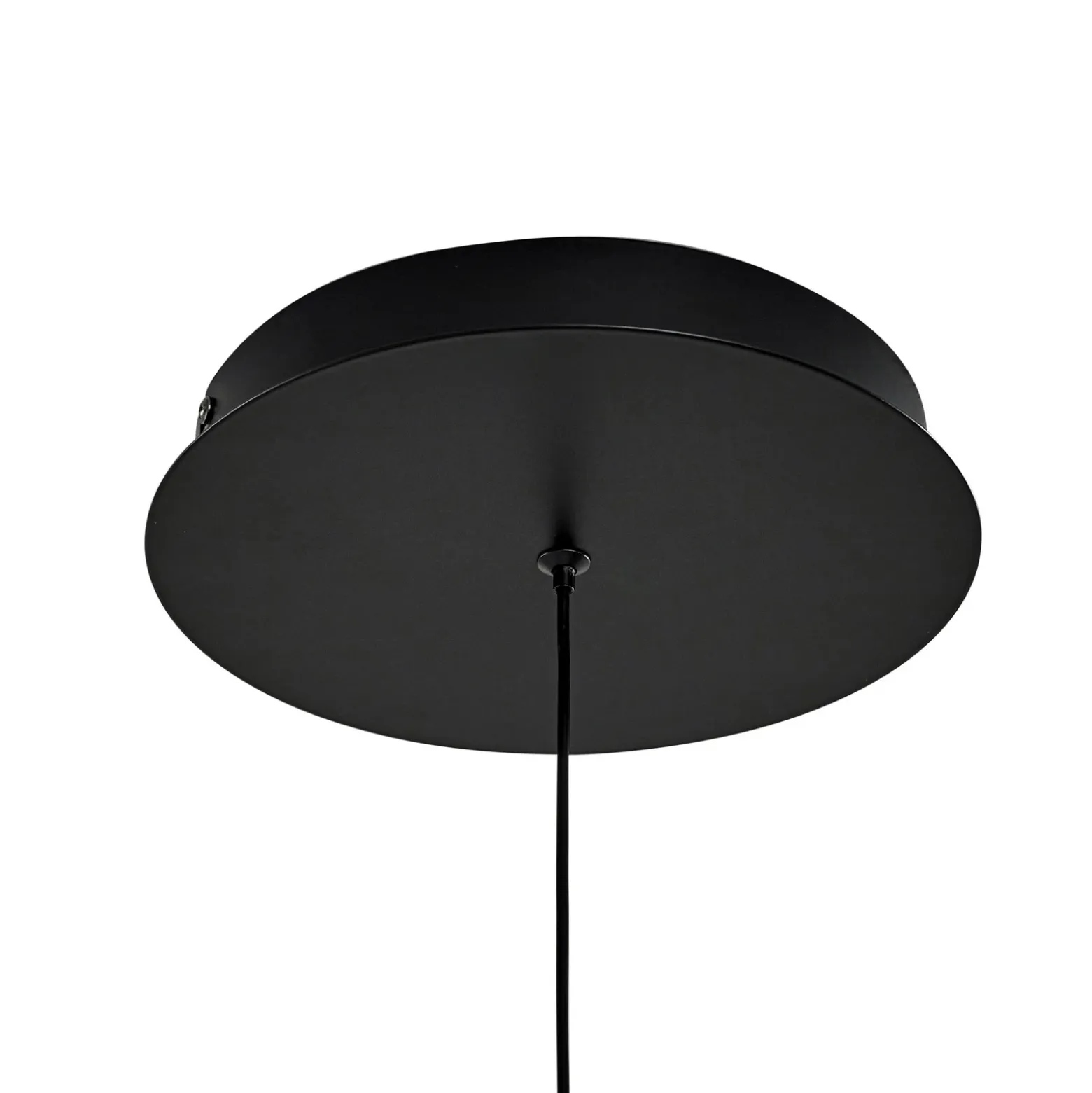 Lámpara colgante LED Lucande Rovan, Ø 60 cm, negro, CCT, atenuable