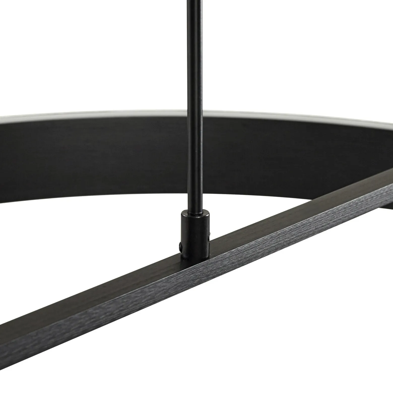 Lámpara colgante LED Lucande Rovan, Ø 60 cm, negro, CCT, atenuable