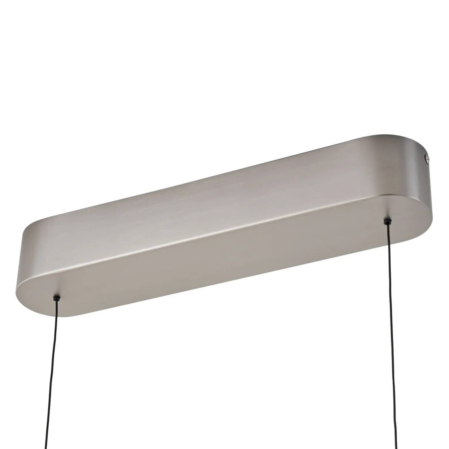 Lámpara colgante LED Lucande Solvar, 117 cm, plateada, CCT, atenuable