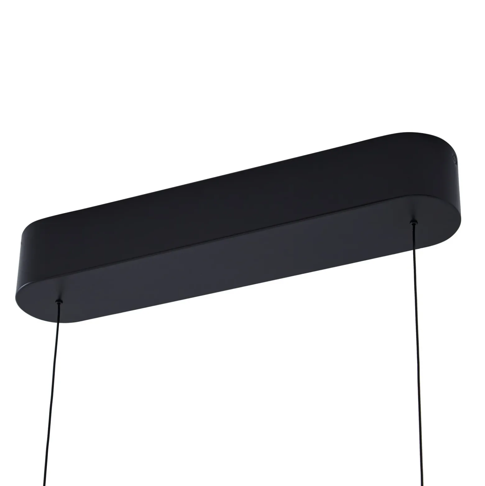 Lámpara colgante LED Lucande Solvar, 117 cm, negro, CCT, atenuable