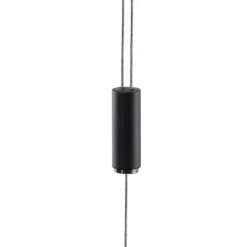 Lámpara colgante LED Lucande Stakato, 140 cm, 6 luces, atenuable