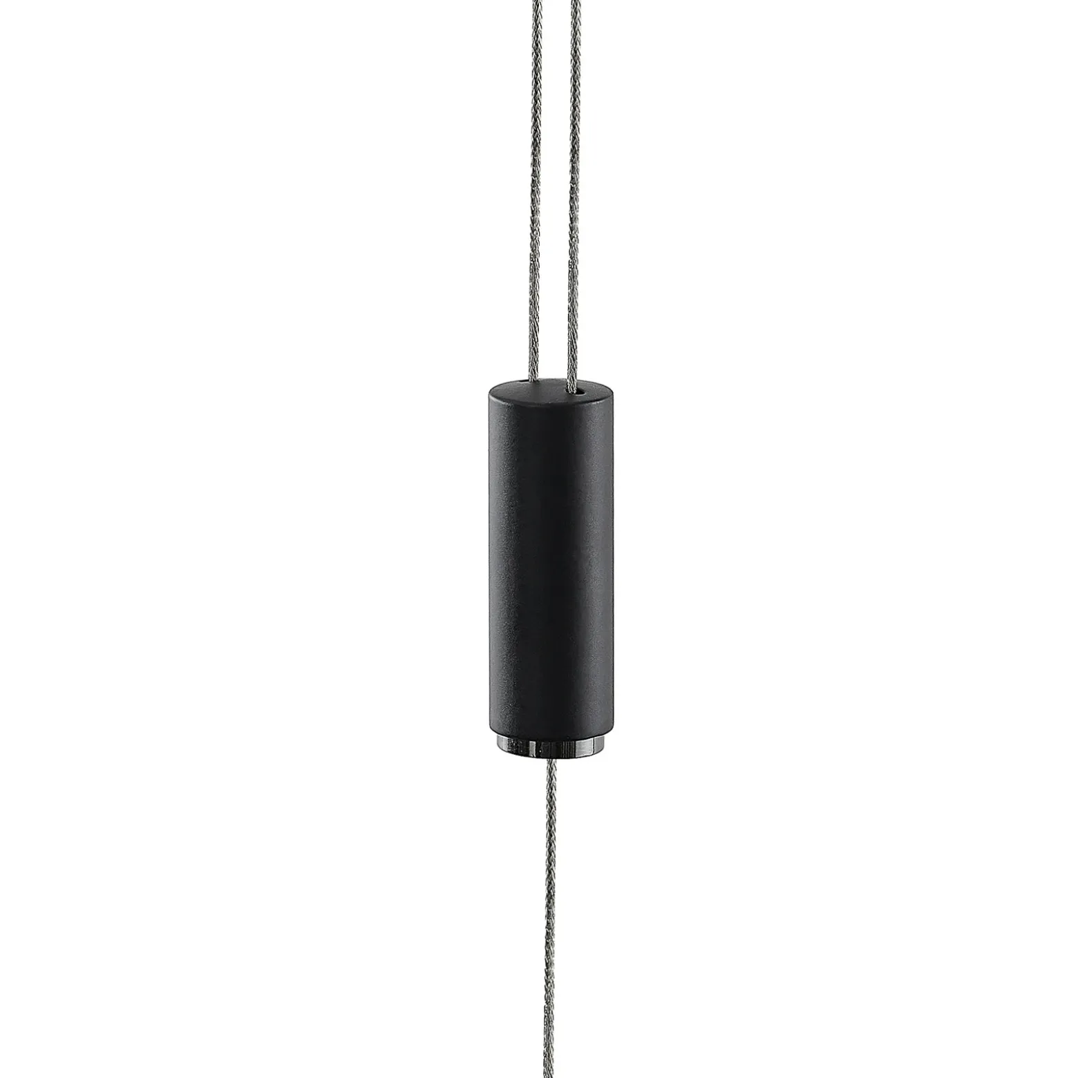 Lámpara colgante LED Lucande Stakato, 140 cm, 6 luces, atenuable