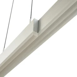 Lámpara colgante LED Lucande Torven, aluminio, CCT, extensible