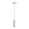 lámpara colgante LED Lucea 6, blanca, aluminio, 2700 K