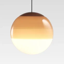 Lámpara colgante LED MARSET Dipping Light, Ø 30 cm, color crema