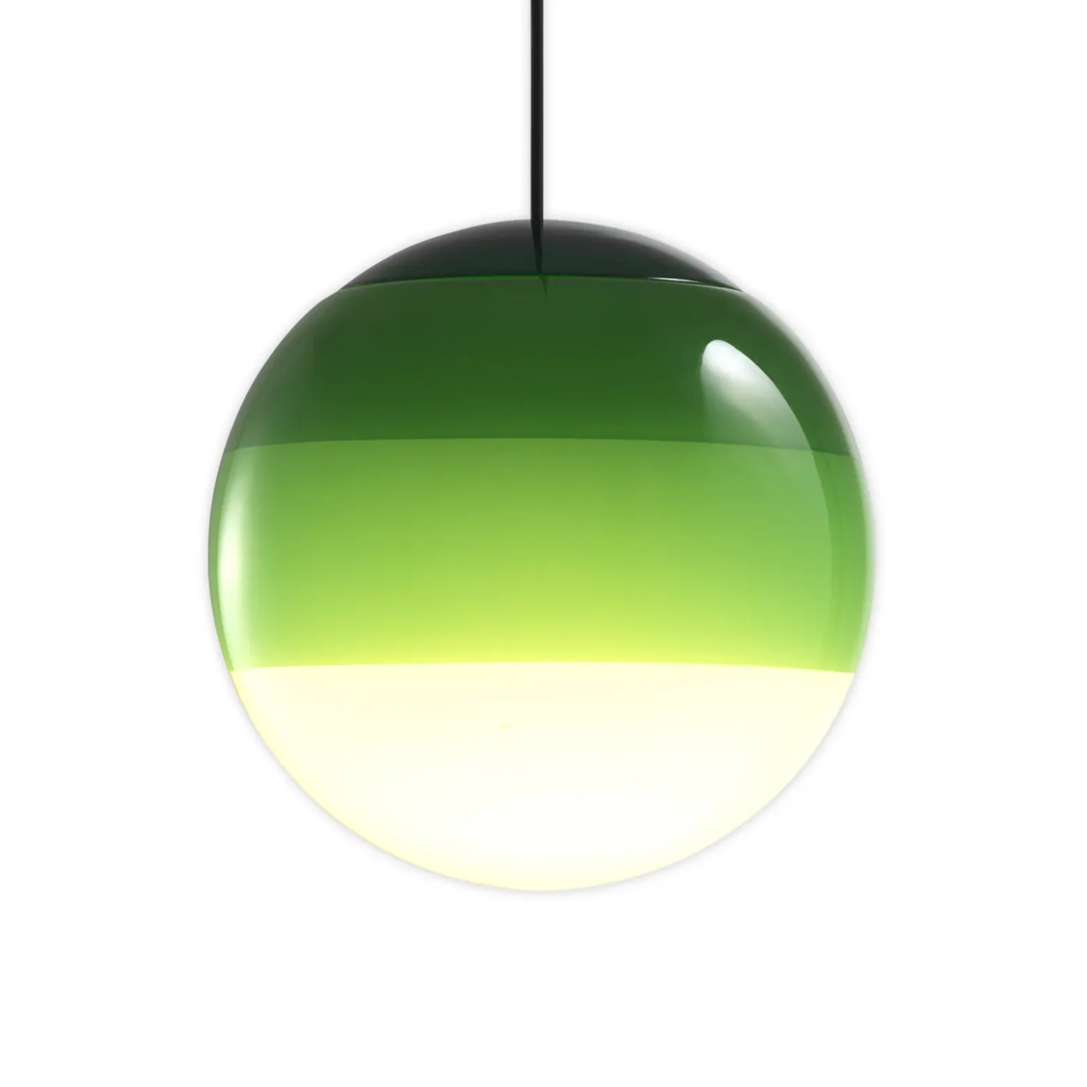 Lámpara colgante LED MARSET Dipping Light Ø 13 cm verde