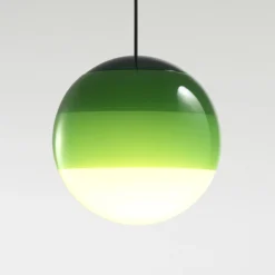 Lámpara colgante LED MARSET Dipping Light Ø 13 cm verde