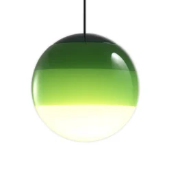Lámpara colgante LED MARSET Dipping Light Ø 30 cm verde