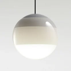 Lámpara colgante LED MARSET Dipping Light Ø 30 cm blanco