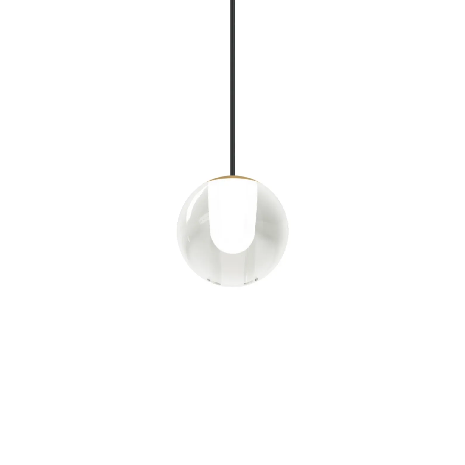 Lámpara colgante LED Oplia 1.0 de WEVER & DUCRÉ, color crema, 2700 K
