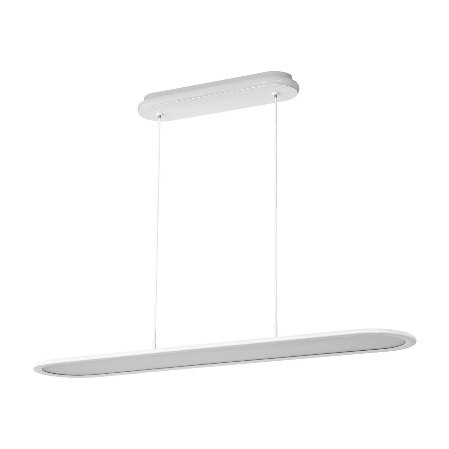 Lámpara colgante LED OSRAM Office line Panel Ellipse blanco 940 atenuable