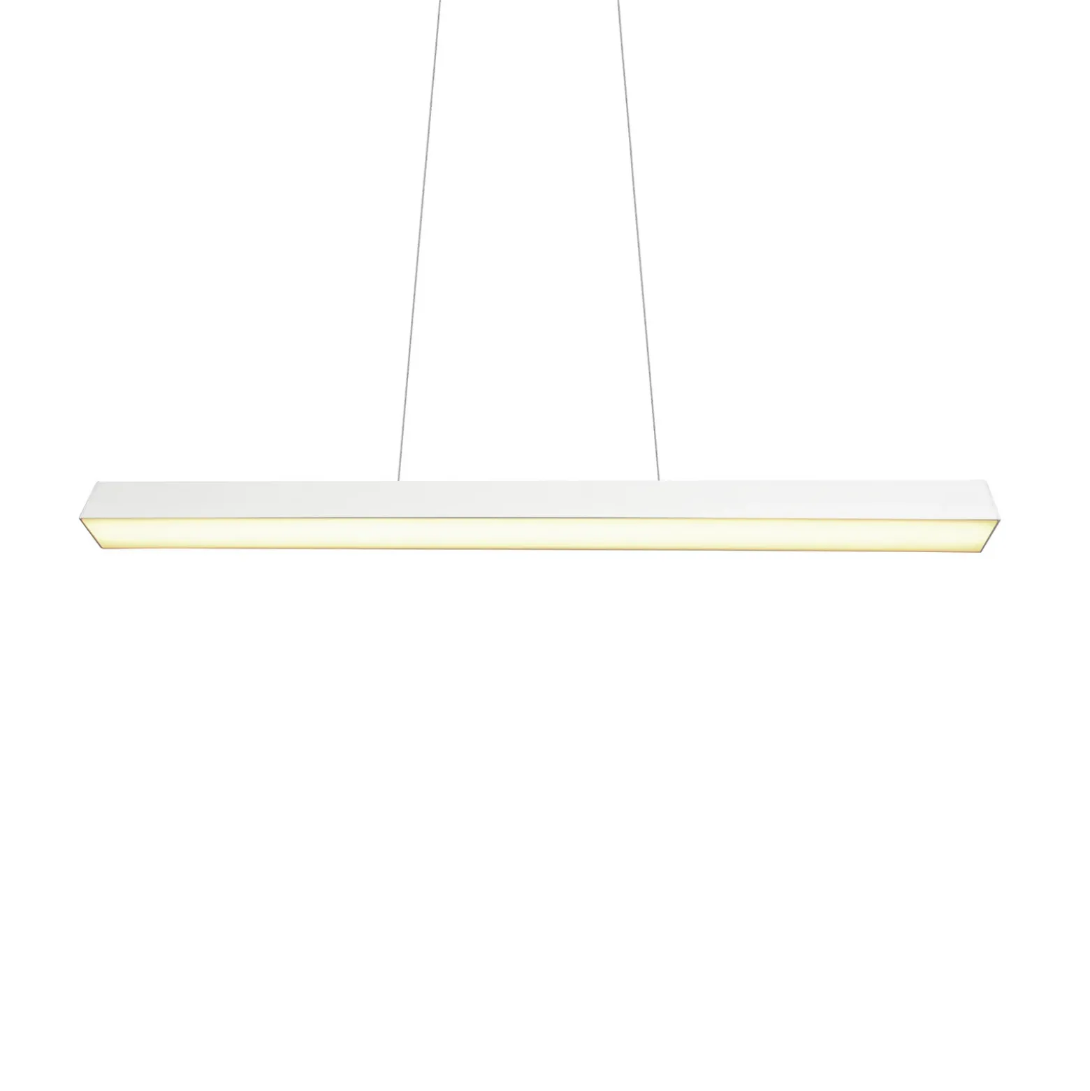 Lámpara colgante LED Paros DUOline, barras, blanco