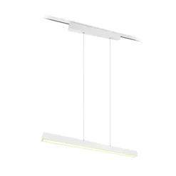 Lámpara colgante LED Paros DUOline, barras, blanco