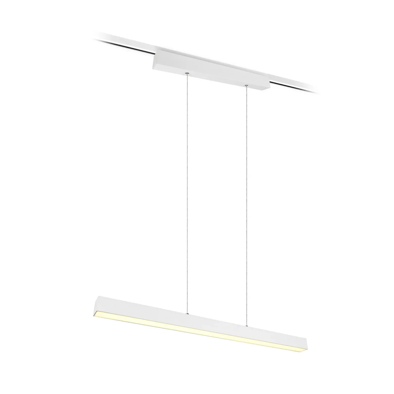 Lámpara colgante LED Paros DUOline, barras, blanco