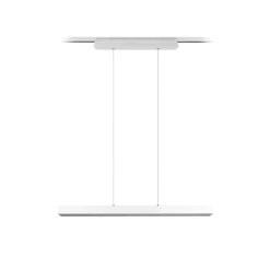 Lámpara colgante LED Paros DUOline, barras, blanco