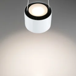 Lámpara colgante LED Paulmann URail Aldan, blanco señal, 3000 K