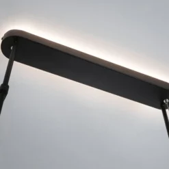 Lámpara colgante LED Paulmann Puric Pane, negra, 6 luces, inteligente