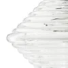 Lámpara colgante LED Press Cone de Tom Dixon, transparente, Ø 34 cm, 927