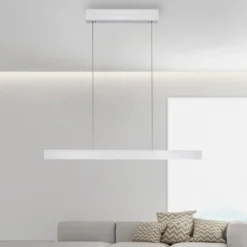 Lámpara colgante LED PURE E-Motion, diamante, CCT
