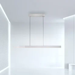 lámpara colgante LED PURE Moto-Rise, diamante, aluminio, CCT