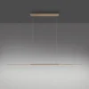Lámpara colgante LED PURE Surface, bronce, 160 cm, aluminio, 3000 K