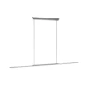 Lámpara colgante LED PURE Surface, gris, 125 cm, aluminio, 3000 K