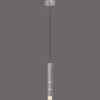Lámpara colgante LED PURE Vega, cilíndrica, aluminio
