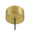 Lámpara colgante LED Quimera de SLV, color latón, Ø 8 cm, CCT