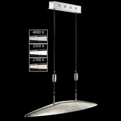 Lámpara colgante LED Shine color luz ajustable