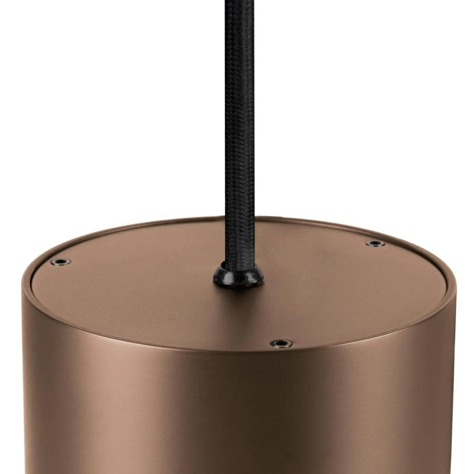 Lámpara colgante LED SLV Oculus, color cobre, Ø 9 cm, atenuable a luz cálida