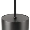 Lámpara colgante LED SLV Oculus, color bronce, Ø 9 cm, atenuable a luz cálida