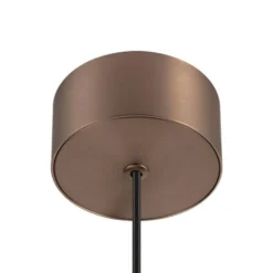 Lámpara colgante LED SLV Quimera, color cobre, Ø 8 cm, CCT