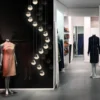 Lámpara colgante LED Sphere 14 luces cromo app