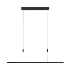 Lámpara colgante LED Stakato de Lucande, 120 cm, 6 luces, atenuable