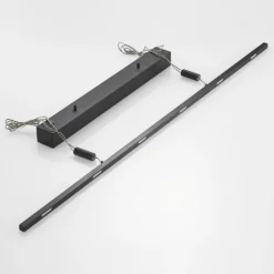 Lámpara colgante LED Stakato de Lucande, 120 cm, 6 luces, atenuable