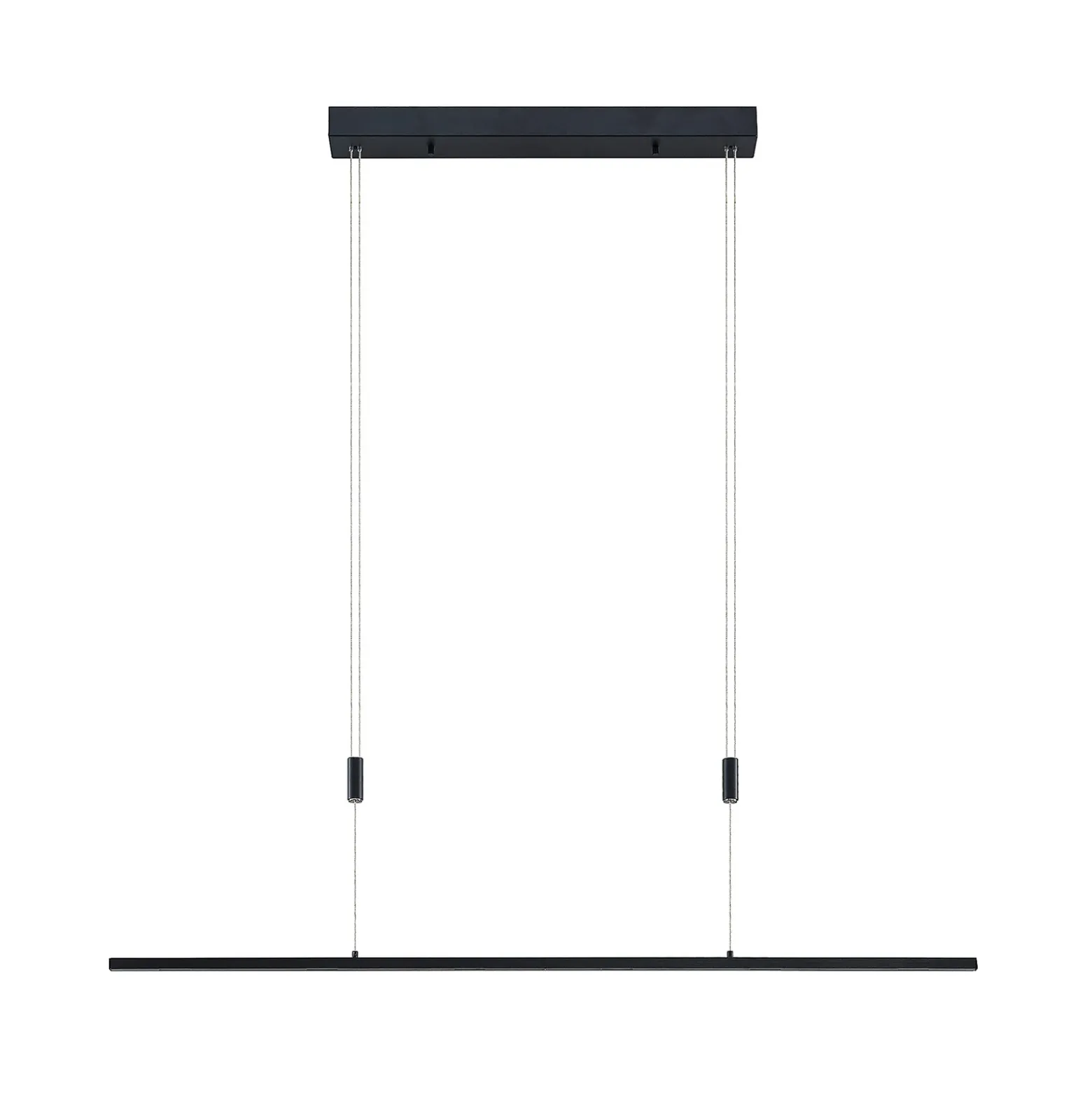 Lámpara colgante LED Stakato de Lucande, 120 cm, 6 luces, atenuable