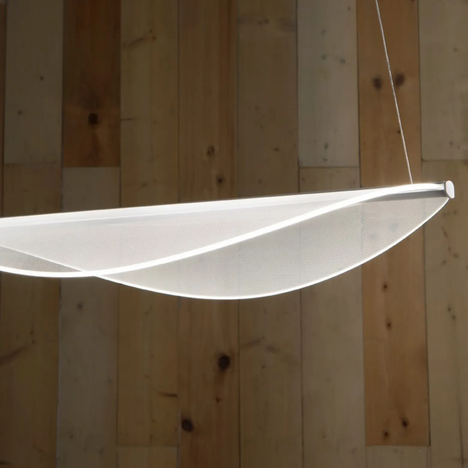 Lámpara colgante LED Stilnovo Diphy 1 luz DALI-Push 54 cm