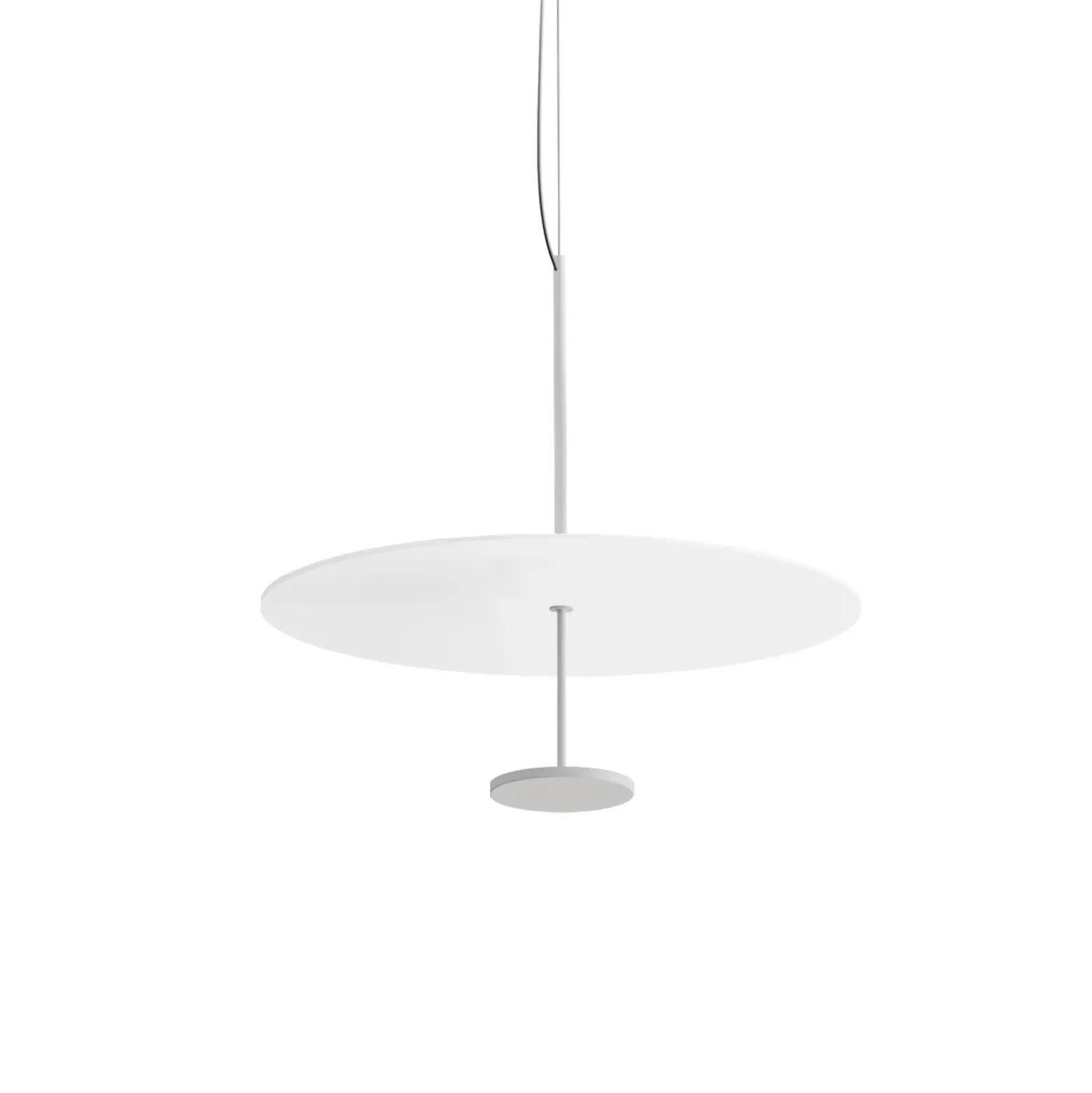 lámpara colgante LED Stilo_P, blanca, Ø 55 cm, IP40