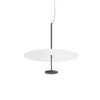lámpara colgante LED Stilo_P, negra, Ø 55 cm, IP40