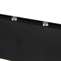 Lámpara colgante LED Tara, negra, longitud 120 cm, aluminio/acero