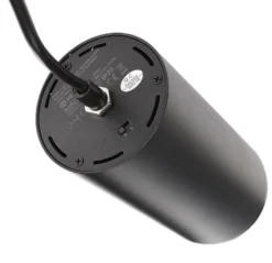 Lámpara colgante LED trifásica 20 W negra