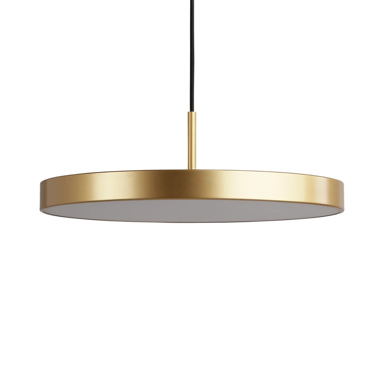 Lámpara colgante LED UMAGE Asteria Medium, color latón, Ø 43 cm