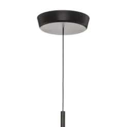 Lámpara colgante LED Vibia Flat 1 luz Ø 55 cm terracota