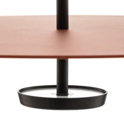 Lámpara colgante LED Vibia Flat 1 luz Ø 55 cm terracota