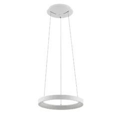 Lámpara colgante LED Vivy de Arcchio, Ø 38 cm, blanca, metal